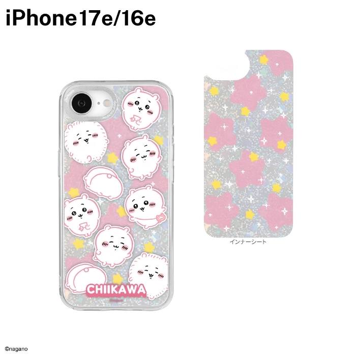 iPhone 17e ケース ちいかわ クリア iPhone16e アイフォン17e ハチワレ