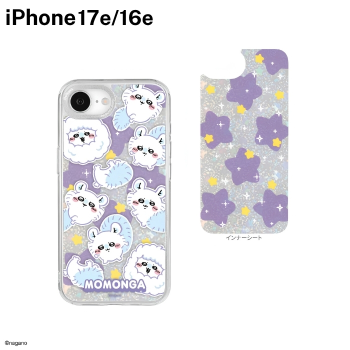 iPhone 17e ケース ちいかわ クリア iPhone16e アイフォン17e ハチワレ