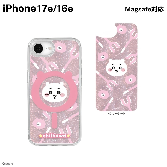 iPhone 17e ケース ちいかわ クリア iPhone16e アイフォン17e ハチワレ