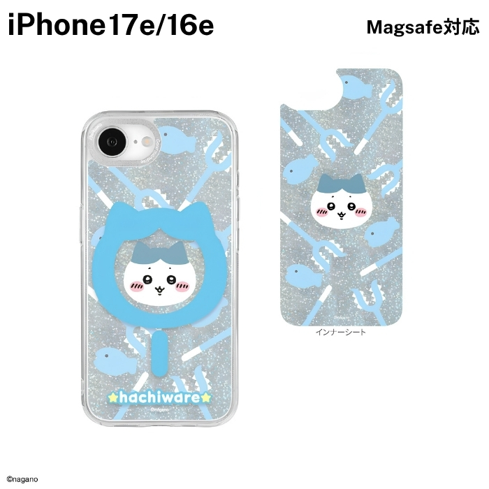 iPhone 17e ケース ちいかわ クリア iPhone16e アイフォン17e ハチワレ