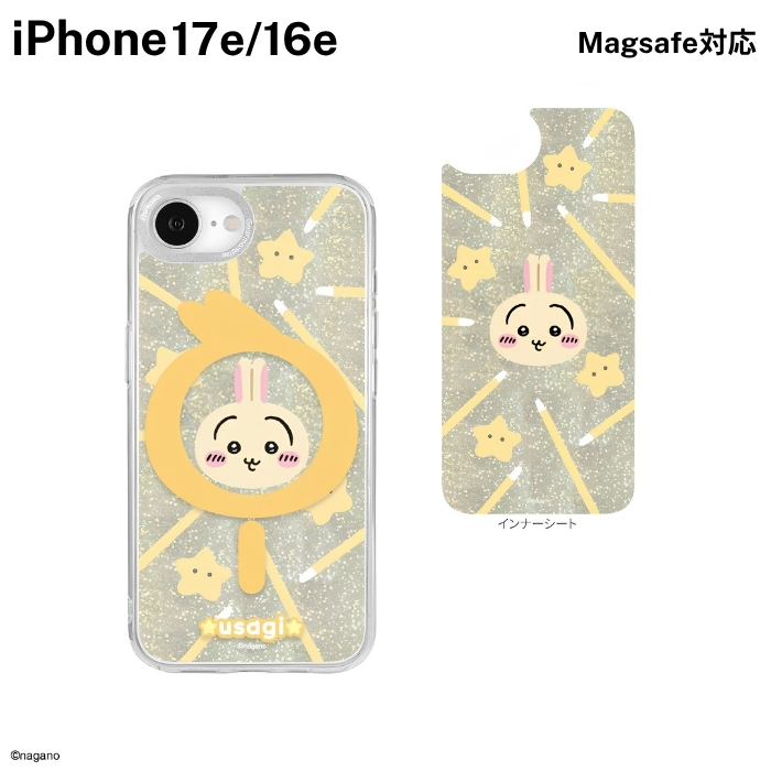 iPhone 17e ケース ちいかわ クリア iPhone16e アイフォン17e ハチワレ