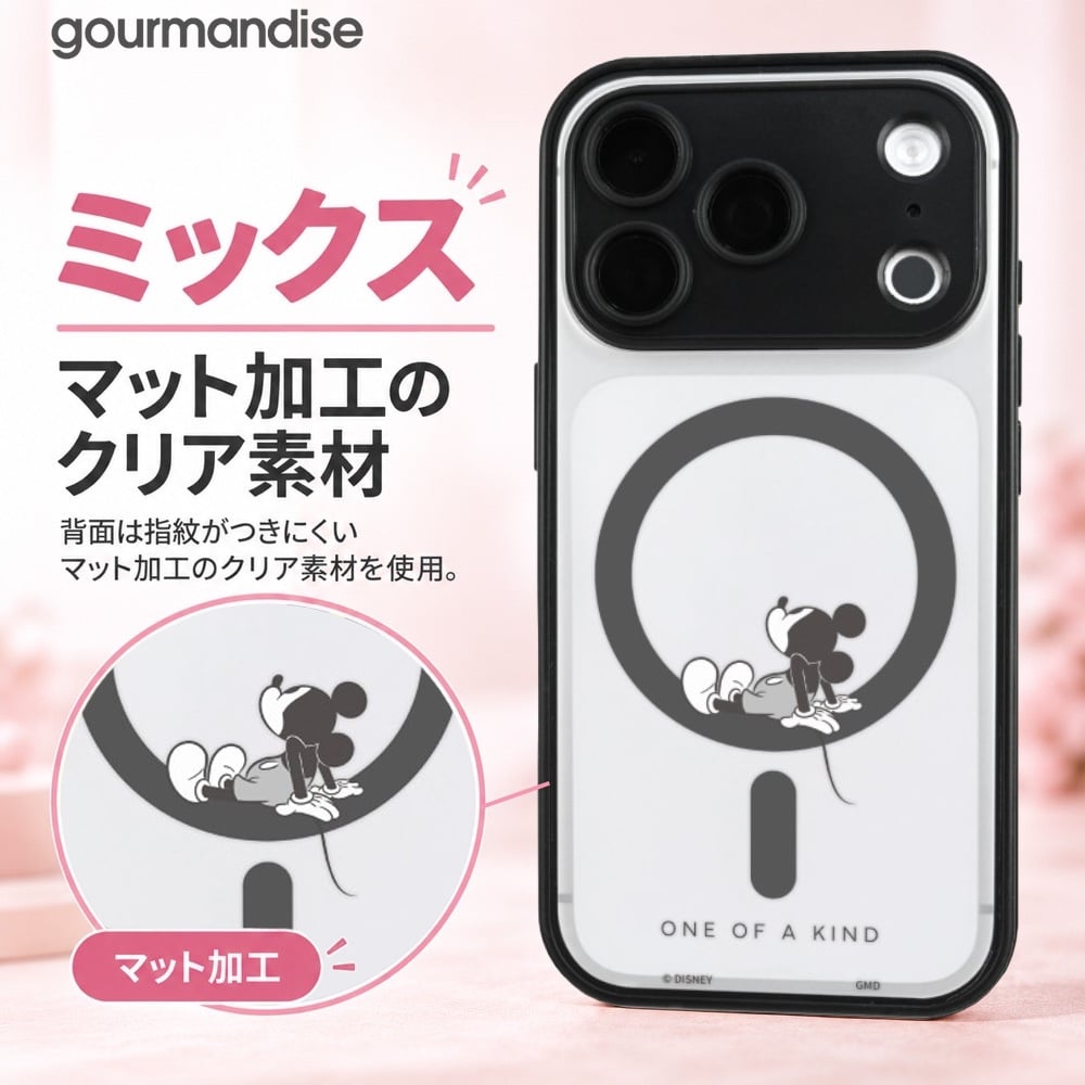 ＜新品未使用＞レア☆ Disney Parks 限定時計 プラスチックケース付き iPhone18 Pro ケース ミッキーマウス ディズニー iPhone17 対応