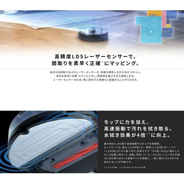 iRobot roborock ロボロック S7 ロボット掃除機 モップ 水拭き