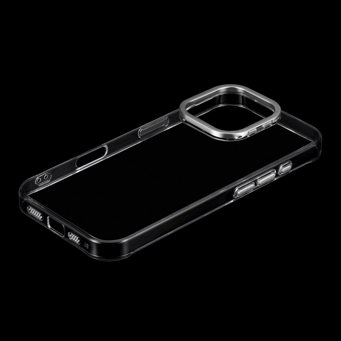 iPhone16Pro ケース クリア 耐衝撃 衝撃吸収 ハイブリッド スタンド