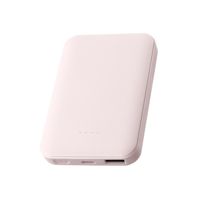 モバイルバッテリー 5000mAh 半固体電池 最大15W 機内持ち込み コンパクト スリム PSE認証済 iPhone Android USB-C タイプC USB-A タイプA グレー スマホ充電 |  | 05