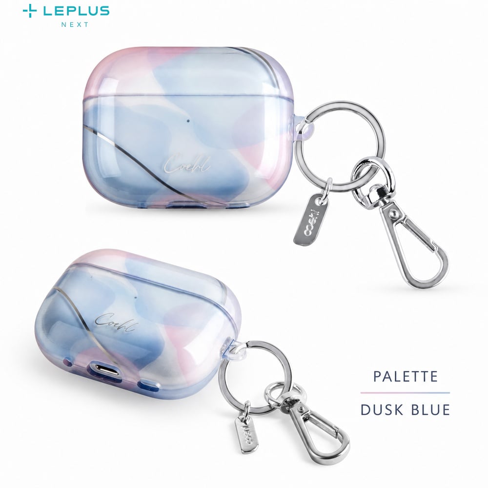AirPods Pro 2 ケース クリア Coehl 耐傷 ハイブリッド TPU 亜鉛合金