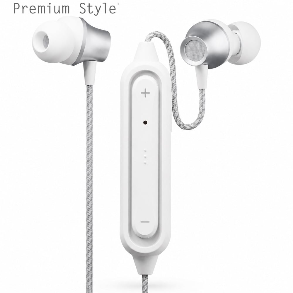 Bluetooth 5.0搭載 ワイヤレスイヤホン タフケーブル/カナルタイプ 