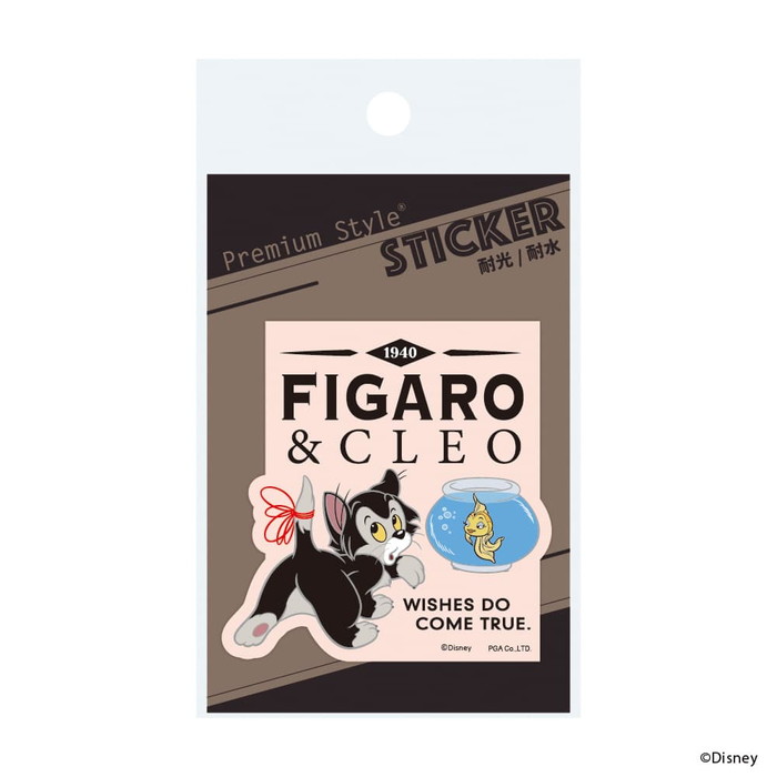ステッカー [フィガロ] PGA PG-DSTK03FIG : ケース&フィルムの