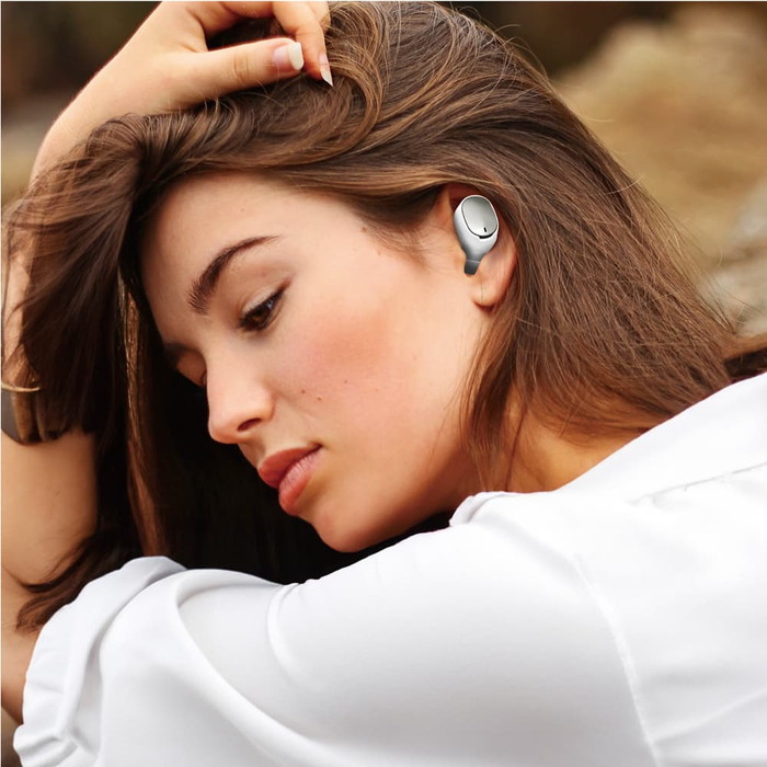 ワイヤレスイヤホン Bluetooth 完全ワイヤレス コンパクト 軽量