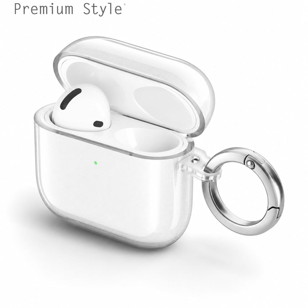 AirPods 第4世代用 ソフトケース [クリア] AirPodsケース イヤホン