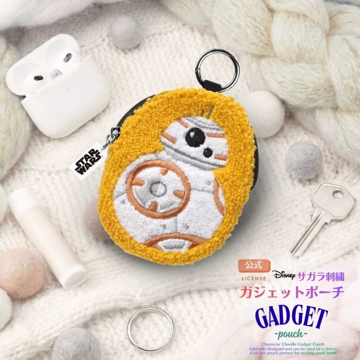 ディズニー ポーチ キャラクター BB-8 小物入れ ガジェットポーチ