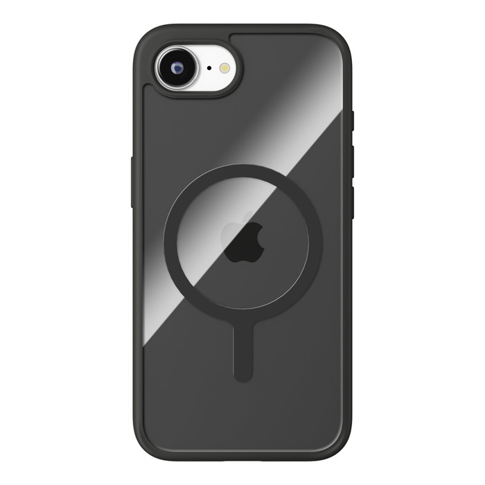 iPhone17e 16e ケース 耐衝撃 シンプル ブラック 透明 耐久性