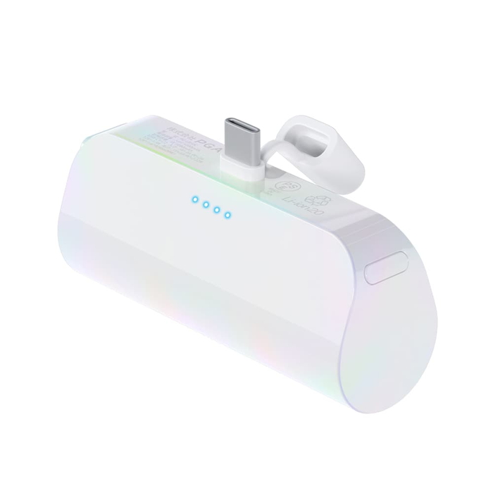モバイルバッテリー 5000mAh 直挿し ケーブルレス PD20W 高速充電 2台同時充電 軽量 コンパクト スタンド機能付 PSE認証済 |  | 03