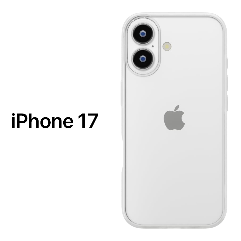 iPhone17 ケース クリア ガラススリムケース 耐衝撃 iPhone 17