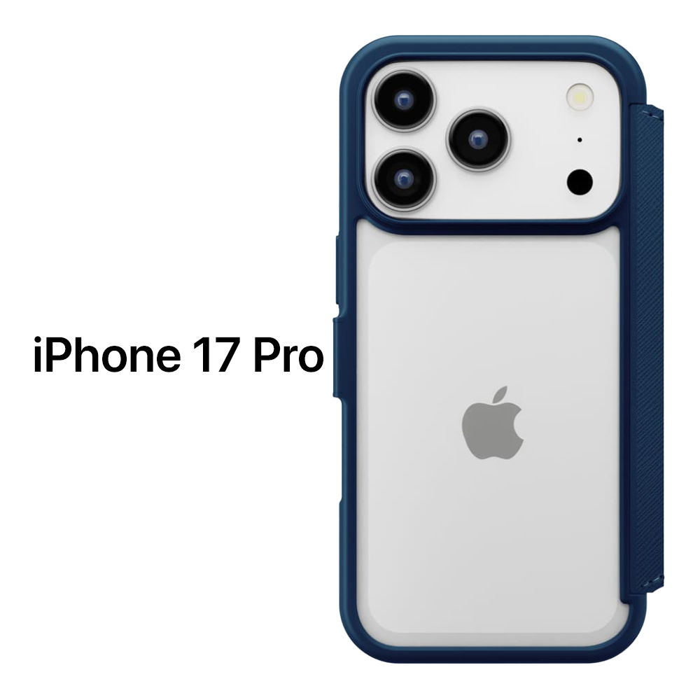 新品ajew iPhone17proケース　ブルー patent case | iPhone17 / blue（カードケース有） - ajew（エジュー