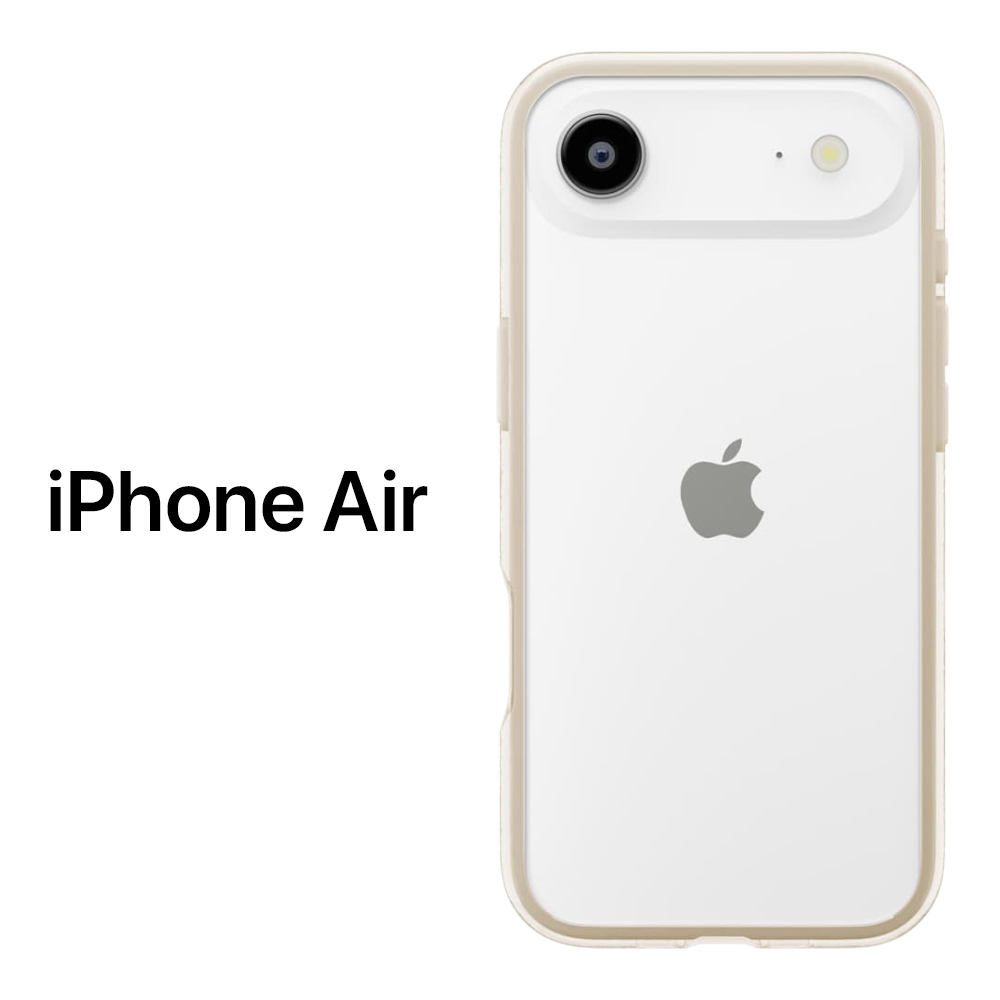 iPhone Air 256 クラウドホワイト 本体 ケース・バンパー付 iPhoneAir バンパーケース MagSafe対応 耐衝撃 ハイブリッドバンパー