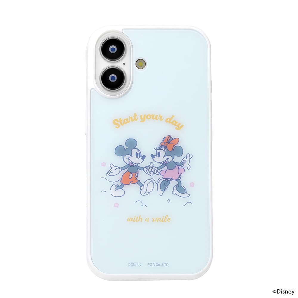 iPhone 17 ケース ディズニー MagSafe対応 クリア 耐衝撃 ミッキー