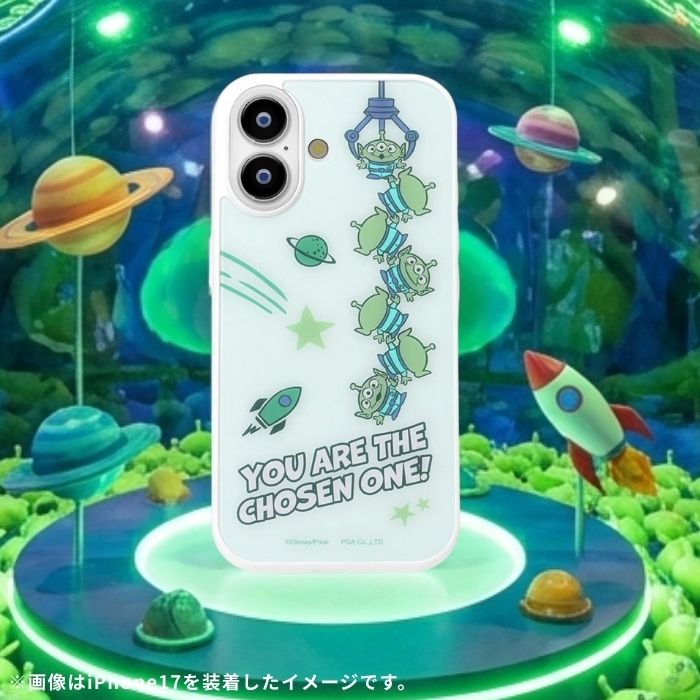 iPhone 17 ケース ディズニー MagSafe対応 クリア 耐衝撃 トイ