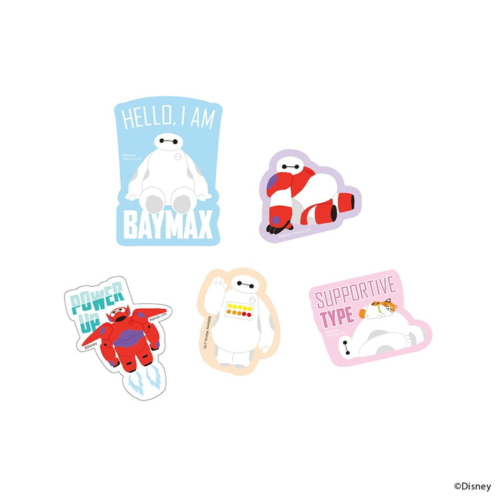 ステッカー キャラクター ディズニー ベイマックス モチ シール スマホ