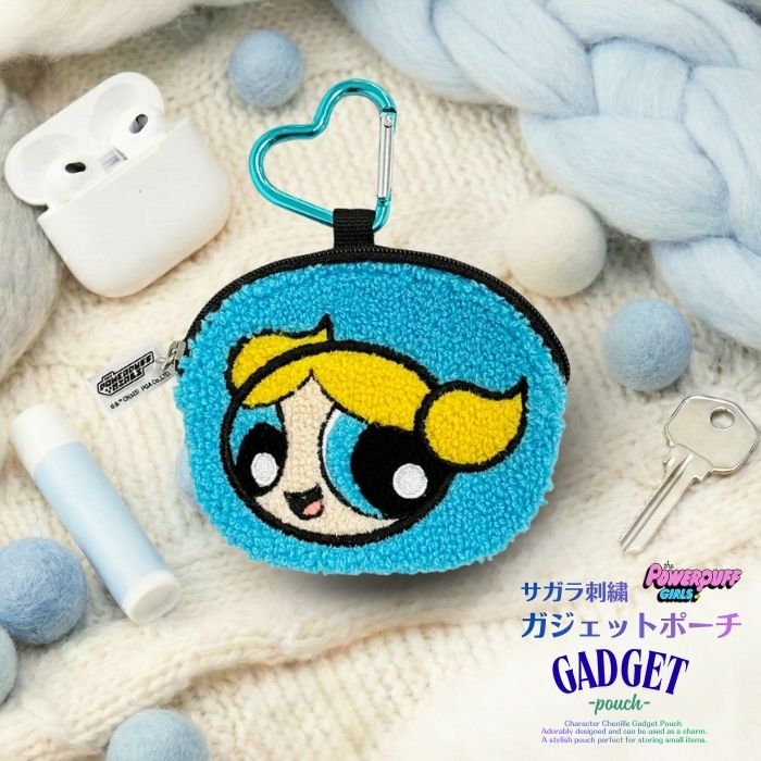 パワーパフガールズ ポーチ バブルス かわいい キャラクター PPG 小物