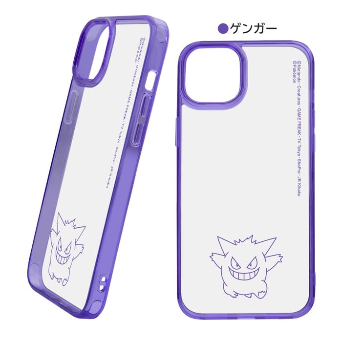 iPhone 15 Plus ケース ポケモン ゲンガー イングレム