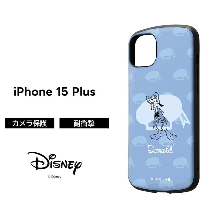 iPhone 15 Plus ケース ディズニー ドナルドダック イングレム