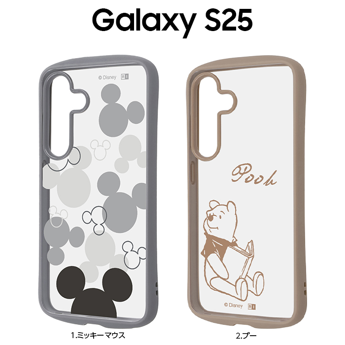 Galaxy S25 ディズニー ミッキー ケース Galaxys25 プーさん