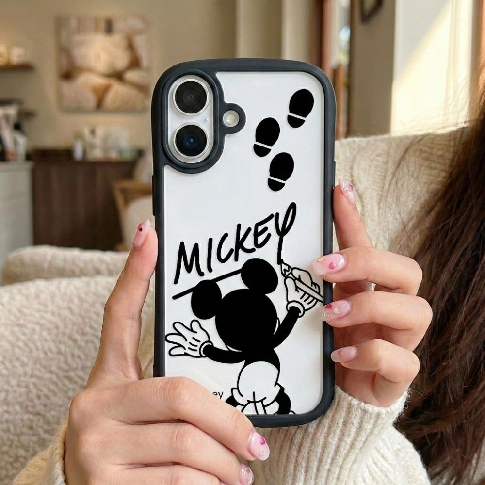 iPhone17 ケース ミッキー クリア アイフォン17 ドナルド ディズニー