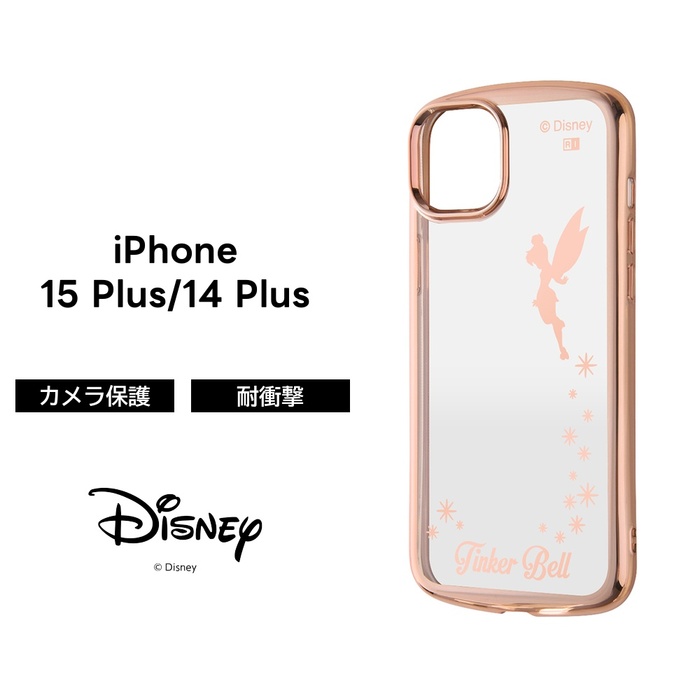Disney（ディズニー） iPhone 15 Plus ケース ティンカーベル ピーター 