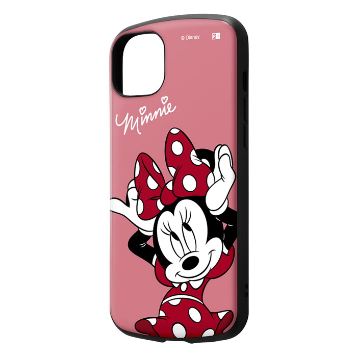 Disney iPhone 15 Plus ケース ミニー 耐衝撃 Phone15Plus 15
