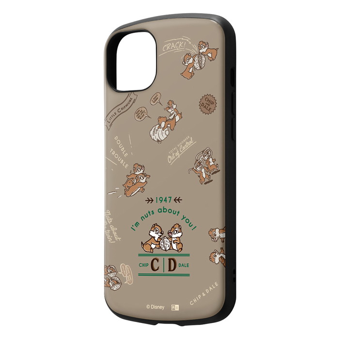 Disney iPhone 15 Plus ケース チップとデール 耐衝撃