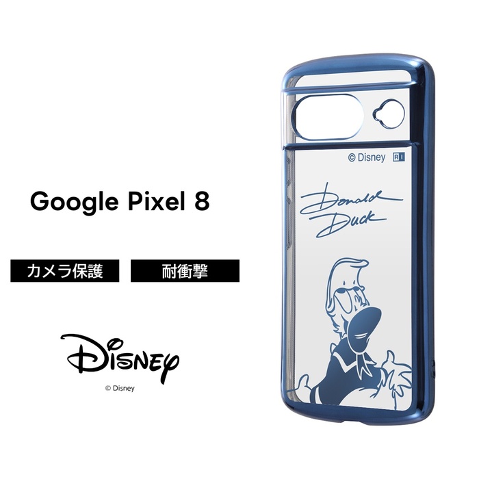 Disney（ディズニー） Google Pixel 8 ケース ドナルド クリア Pixel8