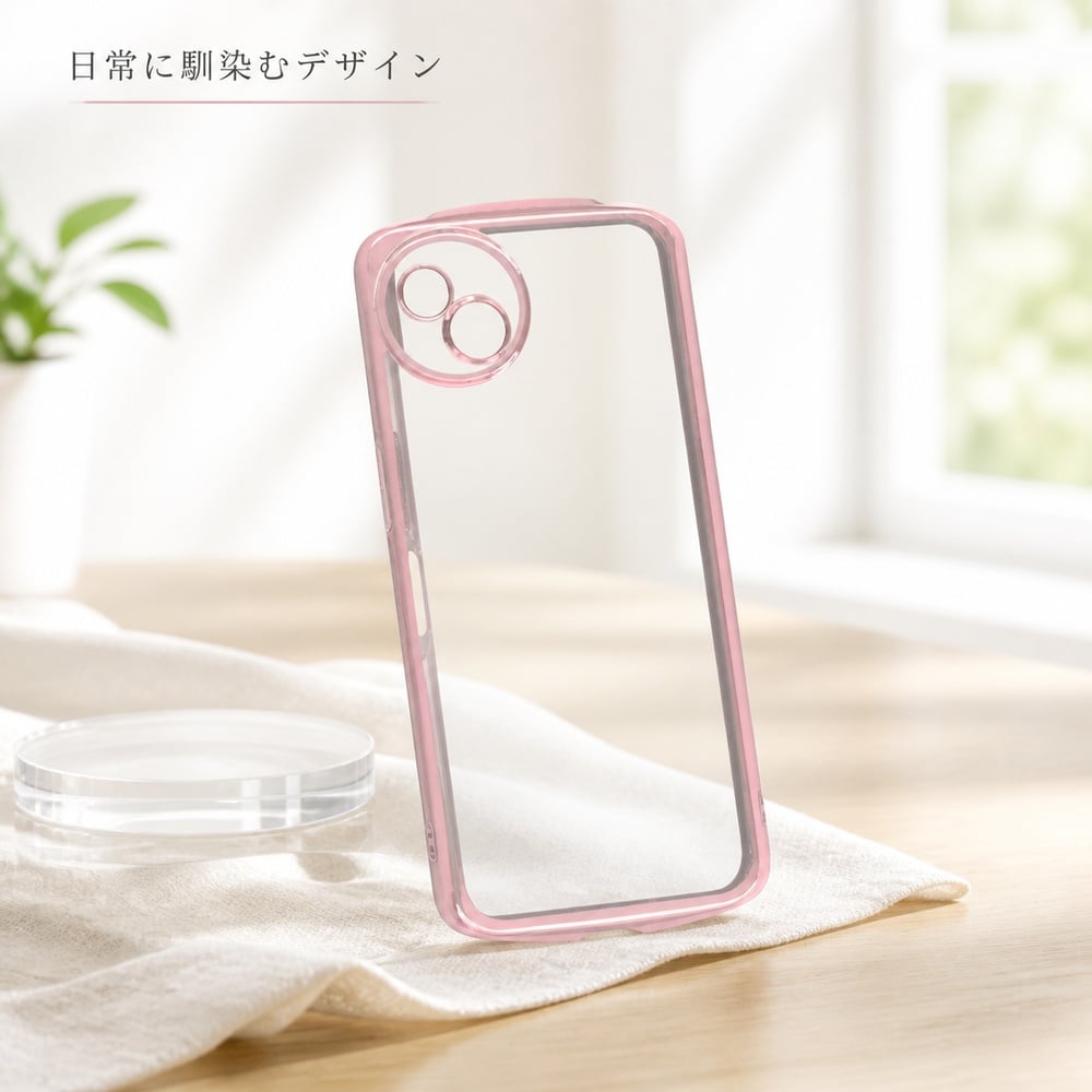 AQUOS wish4 ケース クリア AQUOSwish4 SH-52E アクオスウィッシュ4