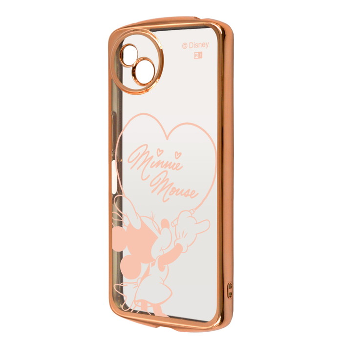 AQUOS wish4 ケース ミニー クリア AQUOSwish4 SH-52E アクオス