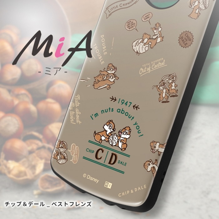 AQUOS wish4 ケース キャラクター チップとデール AQUOSwish4 SH