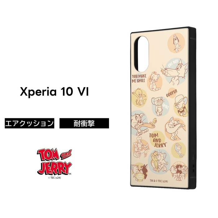 Xperia 10 VI ケース キャラクター トムとジェリー Xperia10VI SO-52E