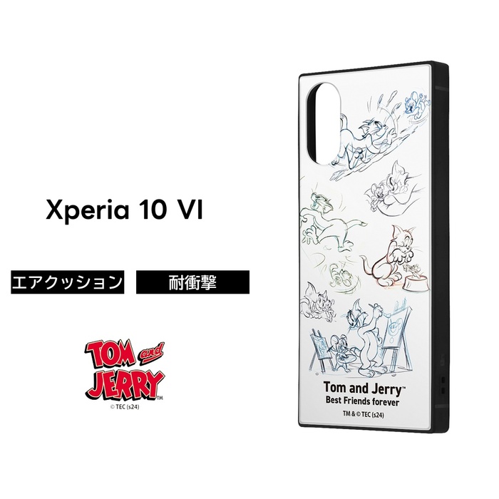 Xperia 10 VI ケース キャラクター トムとジェリー Xperia10VI SO-52E