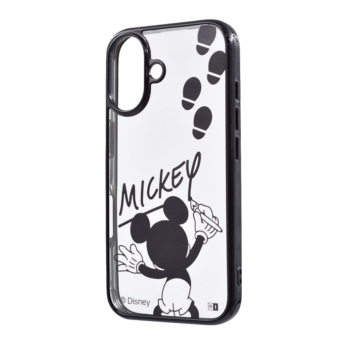 iPhone 16 ケース ミッキー クリア iPhone16 アイフォン16