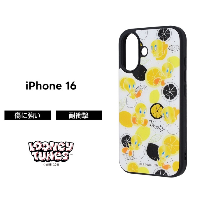 iPhone 16 ケース 耐衝撃 トゥイーティー iPhone16 アイフォン16