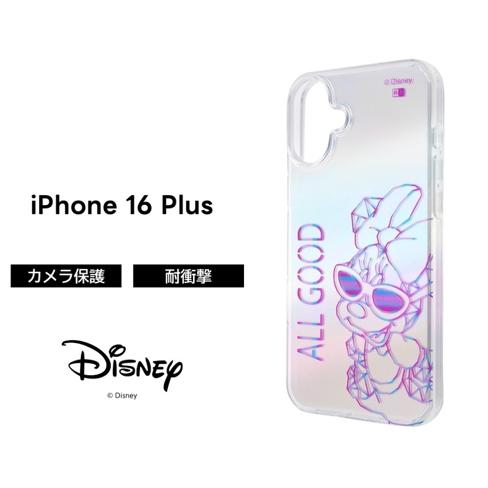 iPhone 16 Plus ケース クリア おもしろ ミニー iPhone16Plus