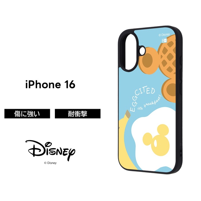 iPhone16 ケース ミッキー ディズニー 耐衝撃 クリア かわいい Magsafe