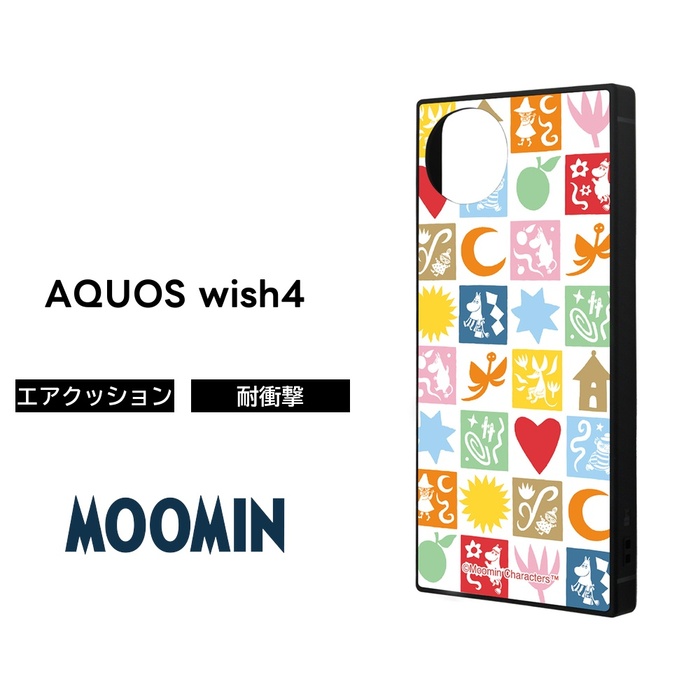 AQUOS wish4 �P�[�X ���[�~�� �L�����N�^�[ AQUOSwish4 �A�N�I�X ���킢�� Moomin �~�C �k�� �ϏՌ��P�[�X �J�o�[ �\�t�g �n�[�h �X�}�z�J�o�[ �X�}�z�P�[�X