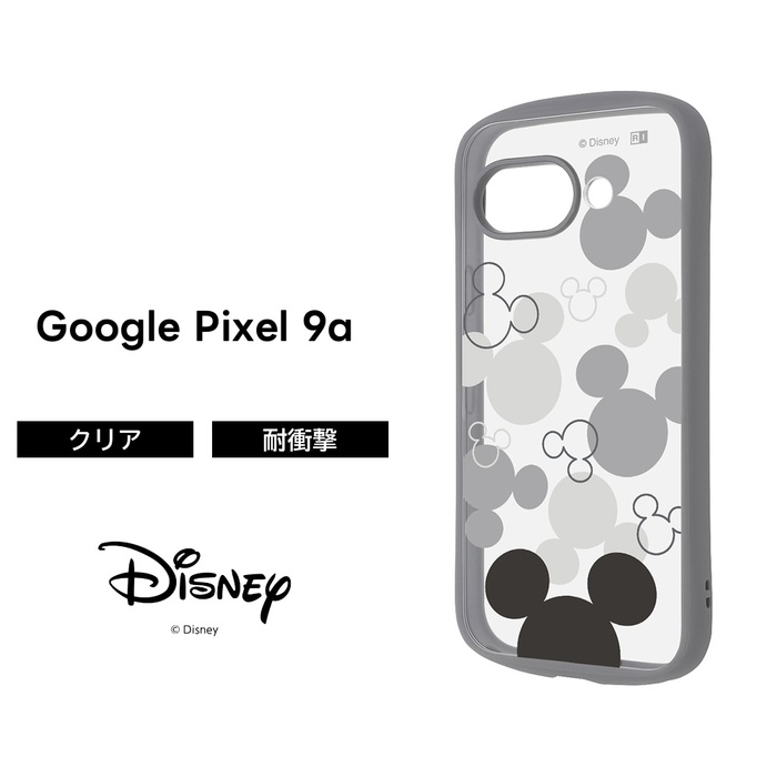Google Pixel 9a ケース クリア ミッキー グーグルピクセル9a Pixel9a