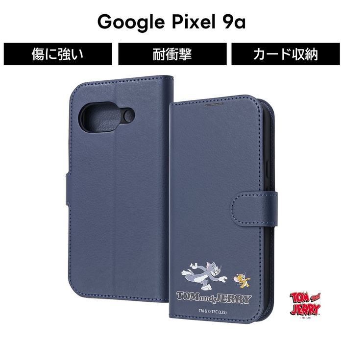 Google Pixel 9a ケース トムとジェリー トゥイーティー 手帳型