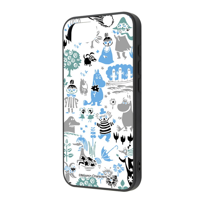 【SKINNYDIP】iphoneケース キャラクター集合 ムーミン ingrem iPhone 14 13 スマホ ケース カバー ムーミン ミィ 花柄