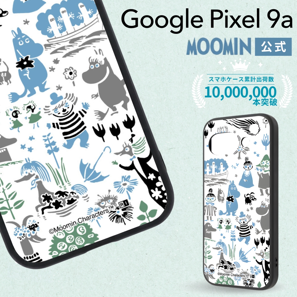Google Pixel 9a ケース キャラクター ムーミン グーグルピクセル9a