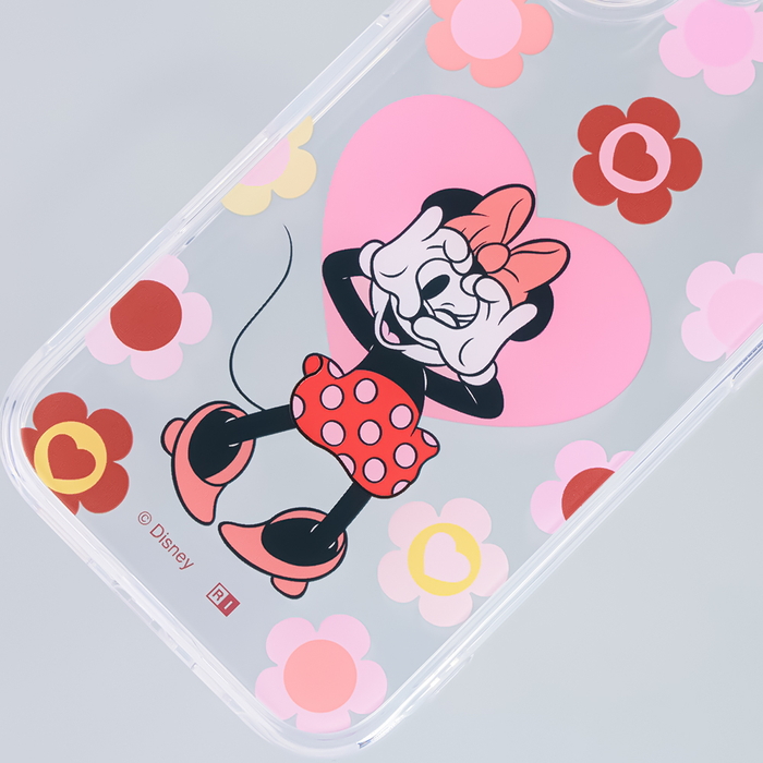 iPhone 17 ケース ミニー クリア iPhone17 アイフォン17 ディズニー