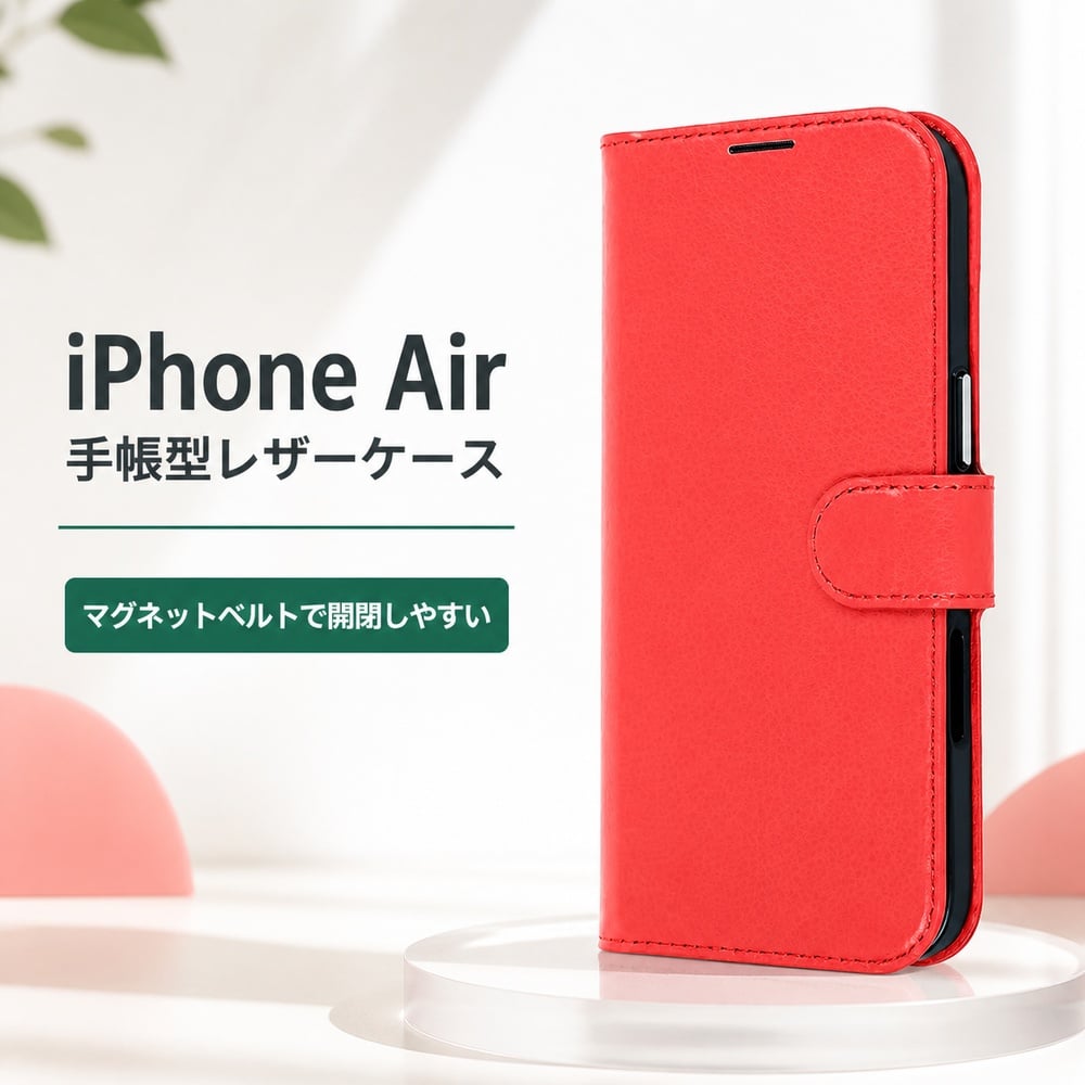 iPhone Air ケース 手帳型 マグネット iPhoneAir アイフォンエアー 耐