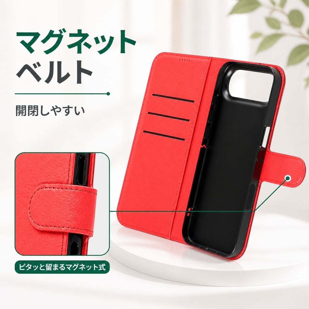 iPhone Air ケース 手帳型 マグネット iPhoneAir アイフォンエアー 耐