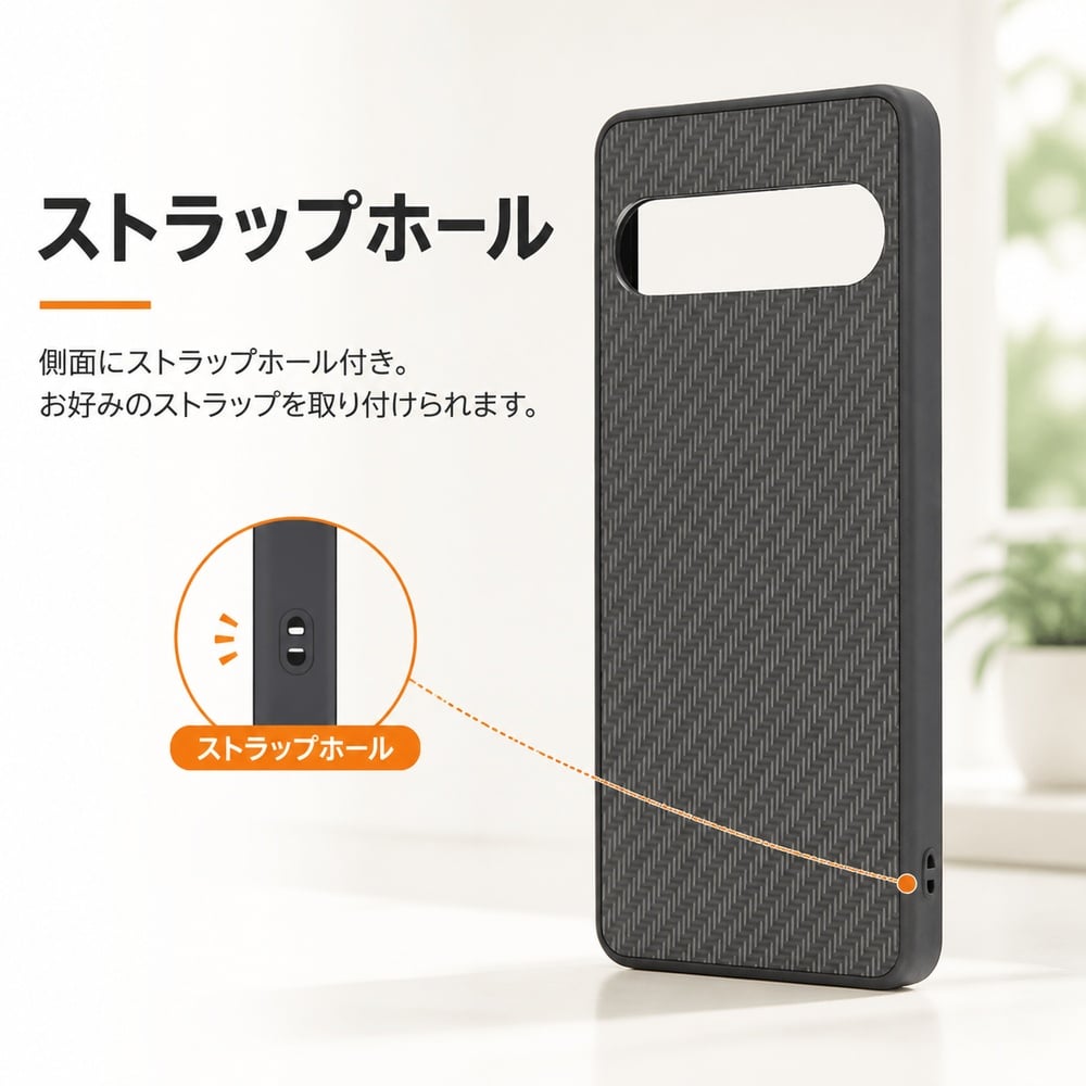 Xperia 10 VII ケース 耐衝撃 シンプル Xperia10VII docomo エクスペリア10VII さらさら 指紋防止 カーボン ブラック カバー スマホケース スマホカバー |  | 05